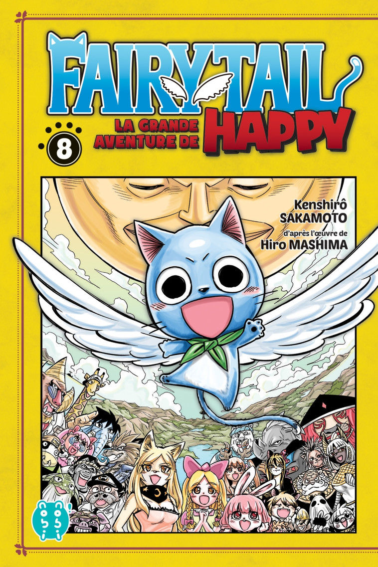 Fairy Tail - La grande aventure de Happy T08 - Kenshirô Sakamoto - NOBI NOBI