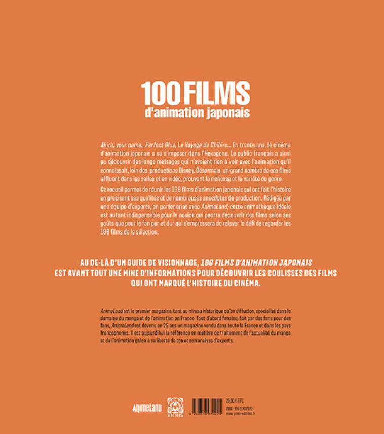 100 films d'animation japonais - XXX - YNNIS