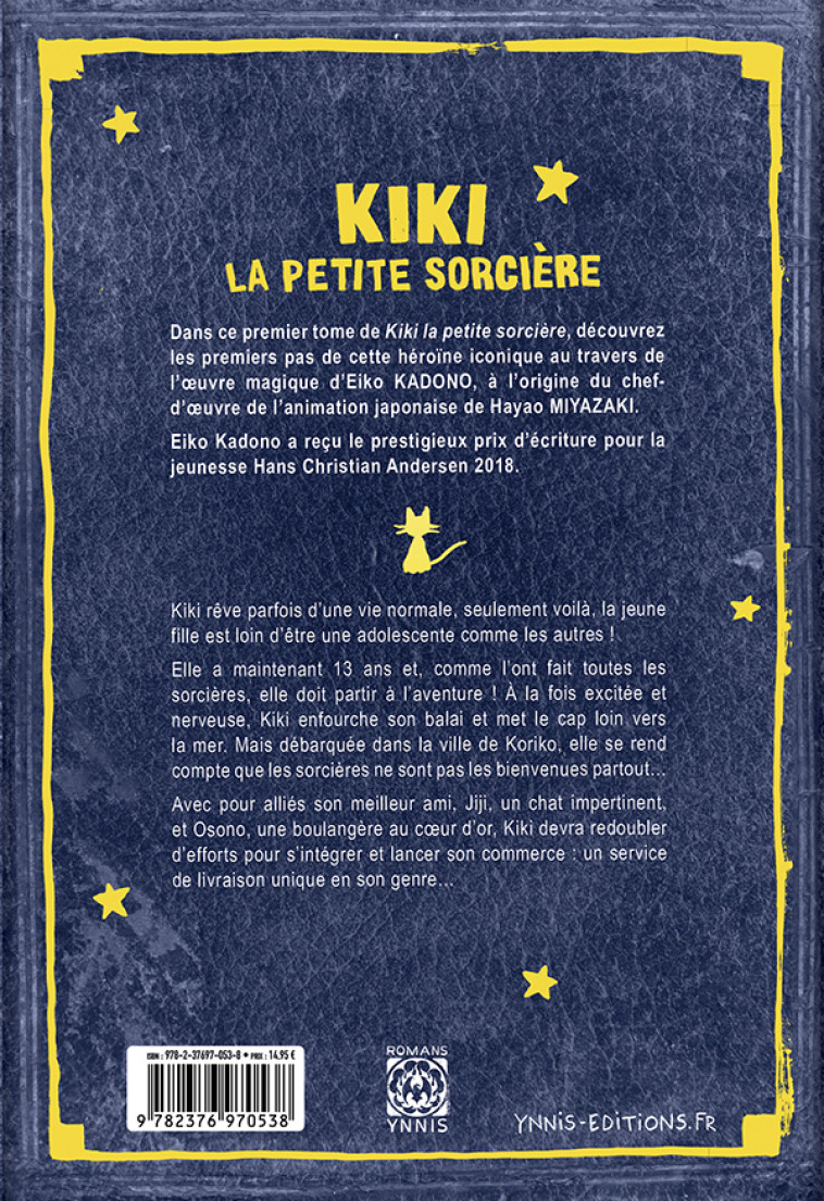 Kiki la petite sorcière - Eiko Kadono - YNNIS