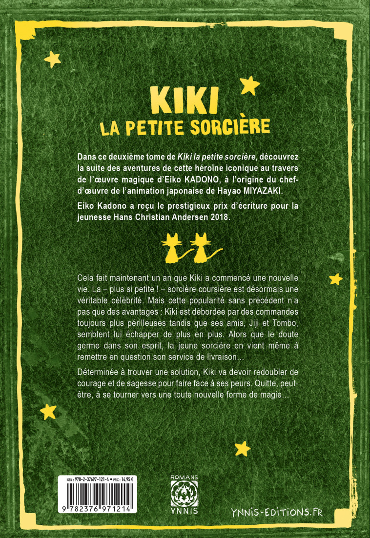 Kiki la petite sorcière 2 - Eiko Kadono - YNNIS