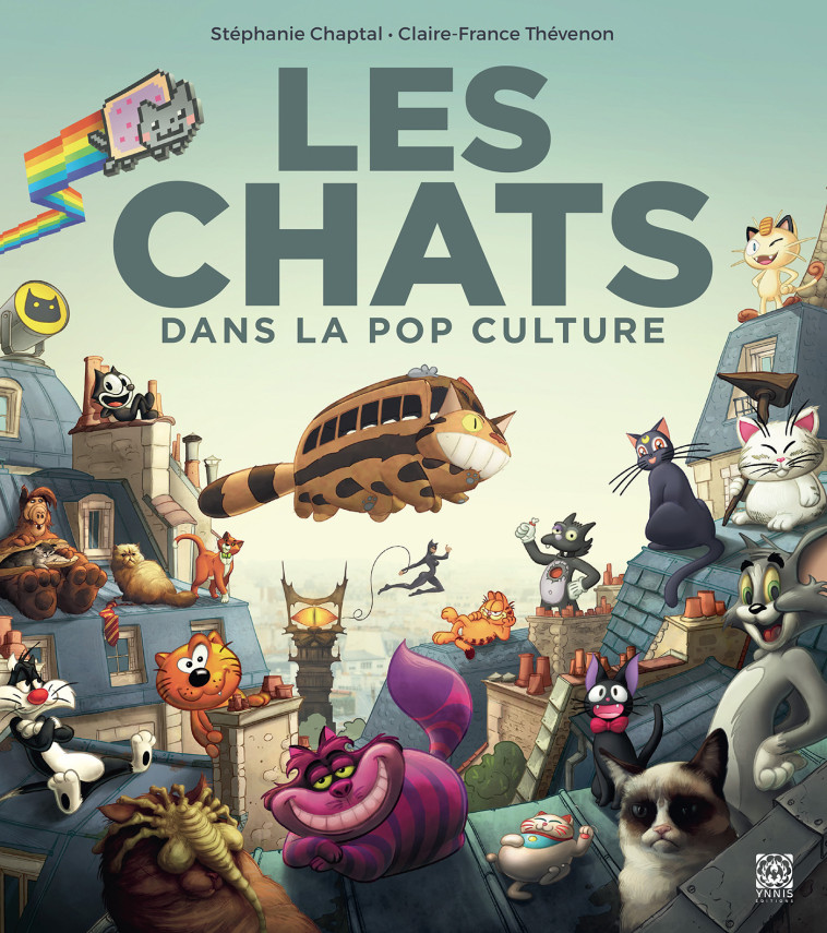 Les Chats dans la Pop Culture - Stéphanie Chaptal - YNNIS