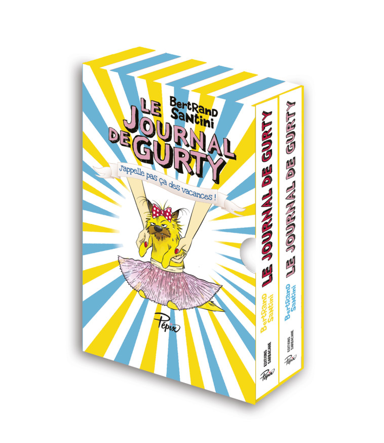 Le Journal de Gurty - Coffret Le Journal de Gurty - T7/T8 - Bertrand Santini - SARBACANE