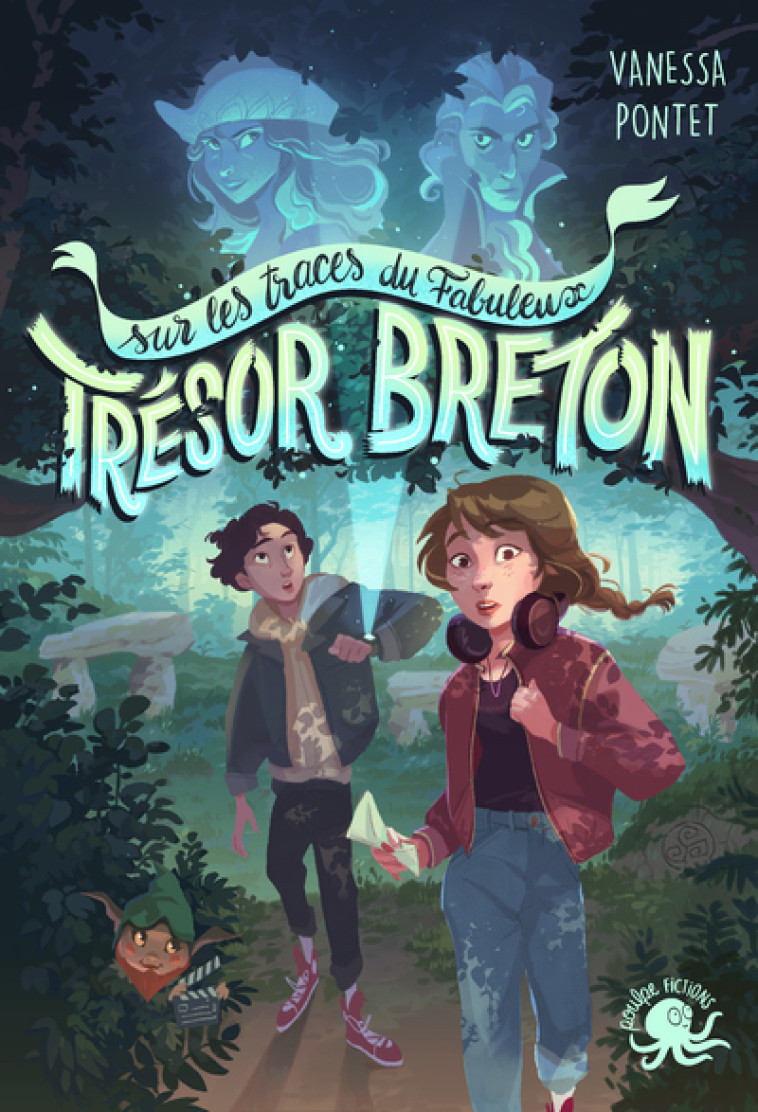 Sur les traces du fabuleux trésor breton - Vanessa Pontet - POULPE FICTIONS