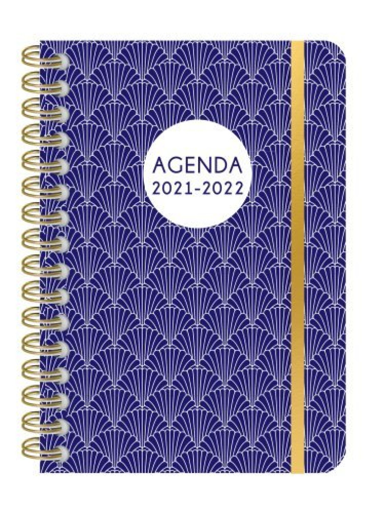 L'agenda de mon année 2021-2022 - Coquillages -  Editions 365 - 365 PARIS