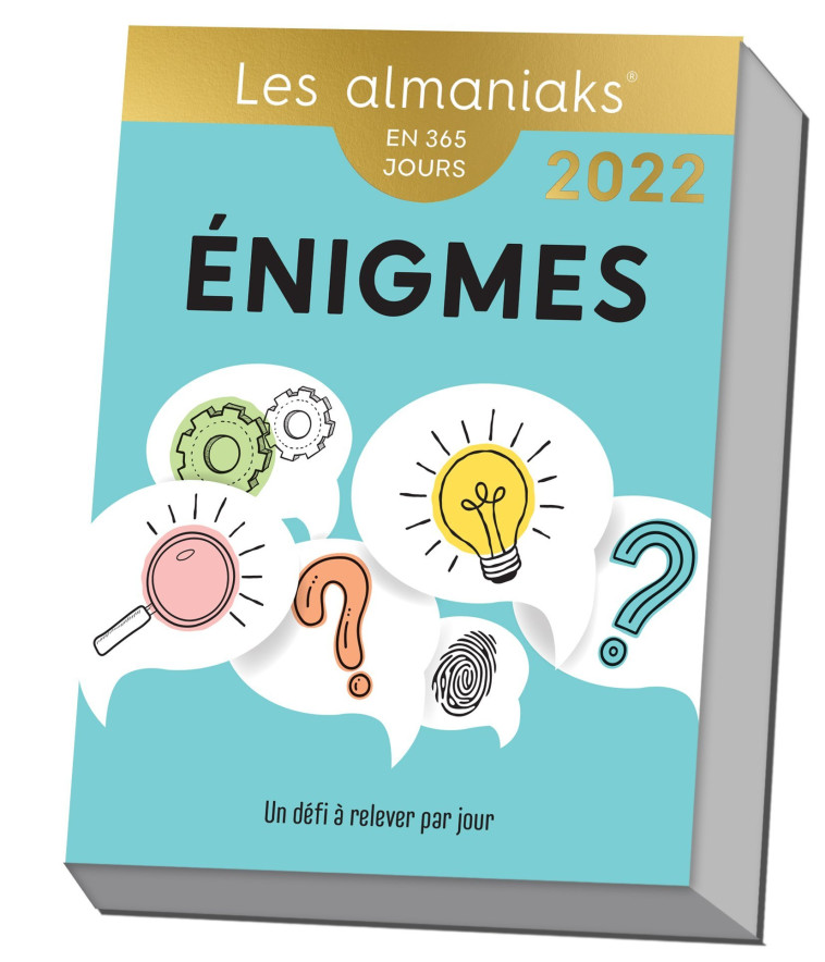 Calendrier Almaniak Énigmes 2022 - Bernard Myers - 365 PARIS