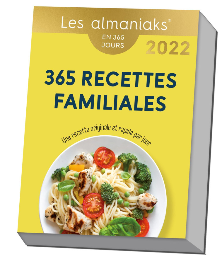 Calendrier Almaniak Cuisine 2022 - Virginie Fouquet - 365 PARIS