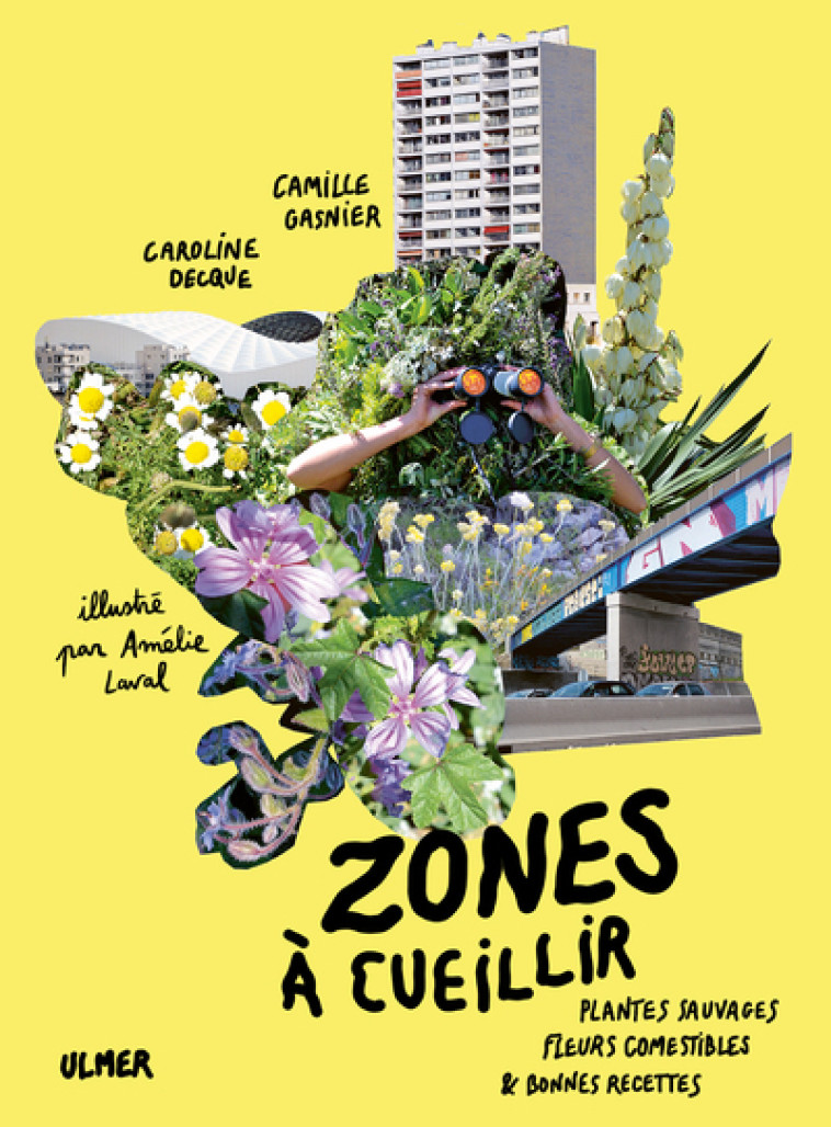 Zones à cueillir - Plantes sauvages, fleurs comestibles et bonnes recettes - Caroline Decque - ULMER