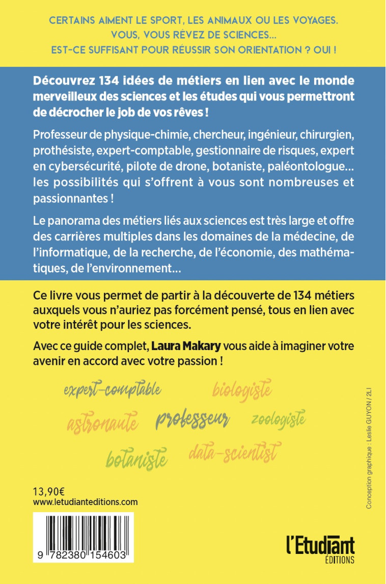 J'aime les sciences - Laura Makary - L ETUDIANT