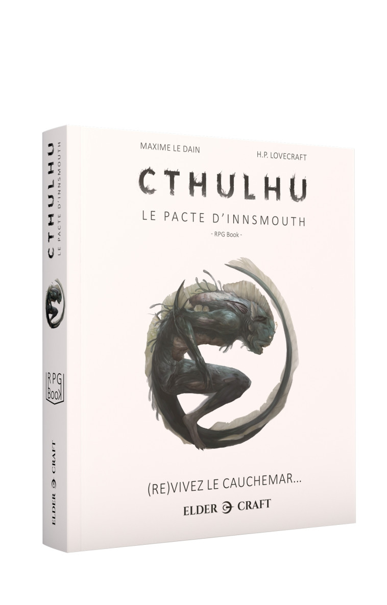 CTHULHU - Le Pacte d'Innsmouth - RPG BooK - H.p. Lovecraft - ELDER CRAFT