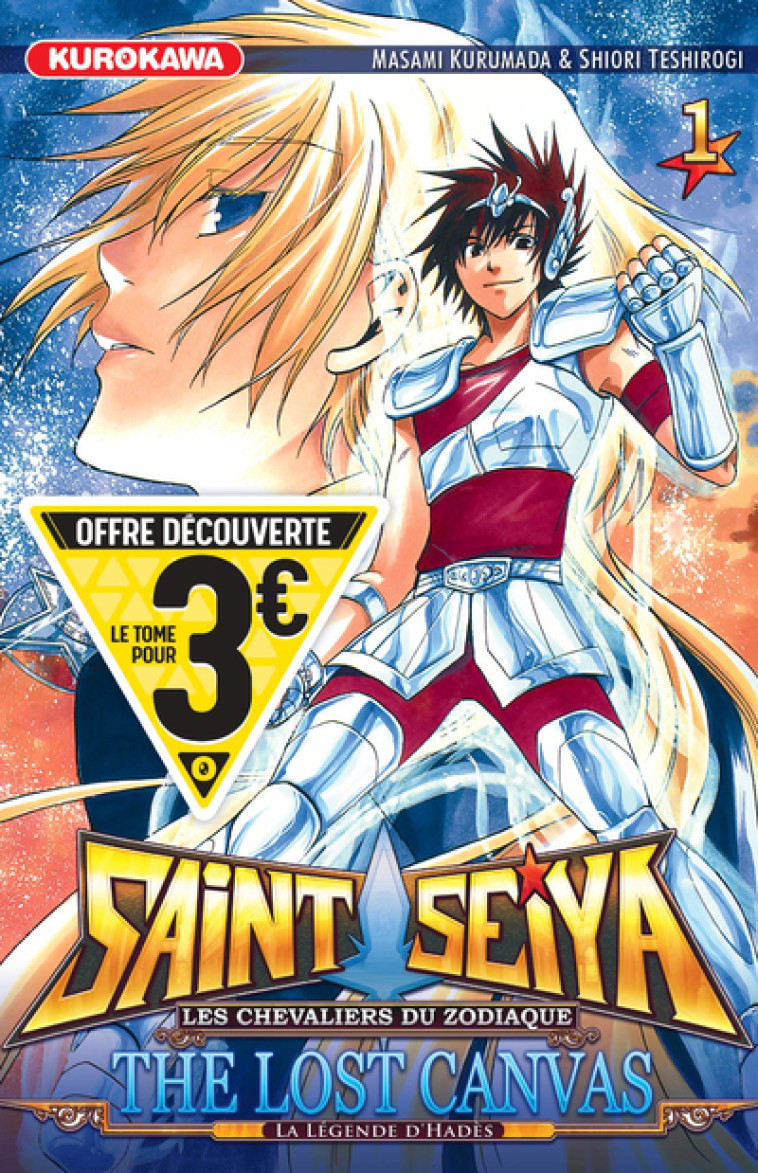 Saint Seiya - The Lost Canvas - La légende d'Hades - tome 1 - Masami Kurumada - KUROKAWA