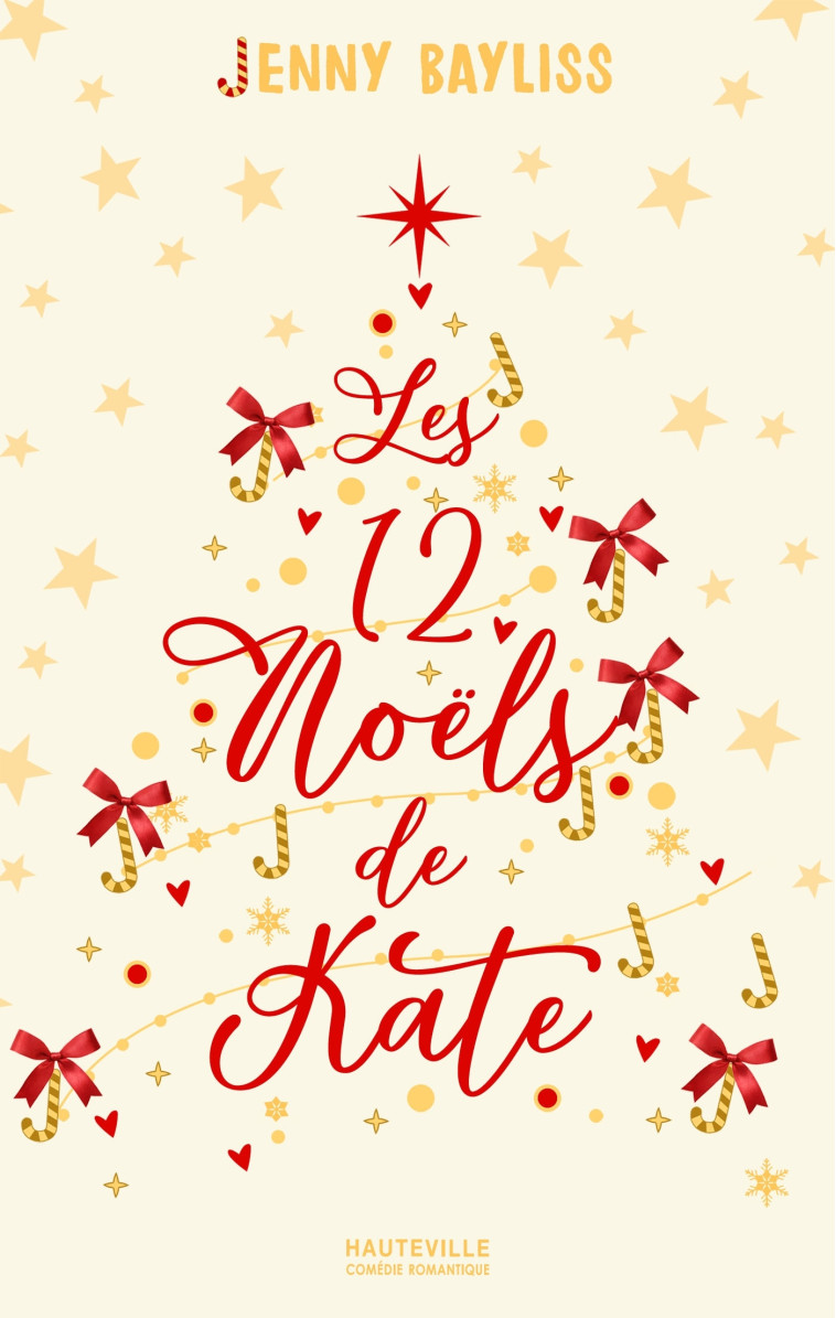 Les 12 Noëls de Kate - Jenny Bayliss - HAUTEVILLE