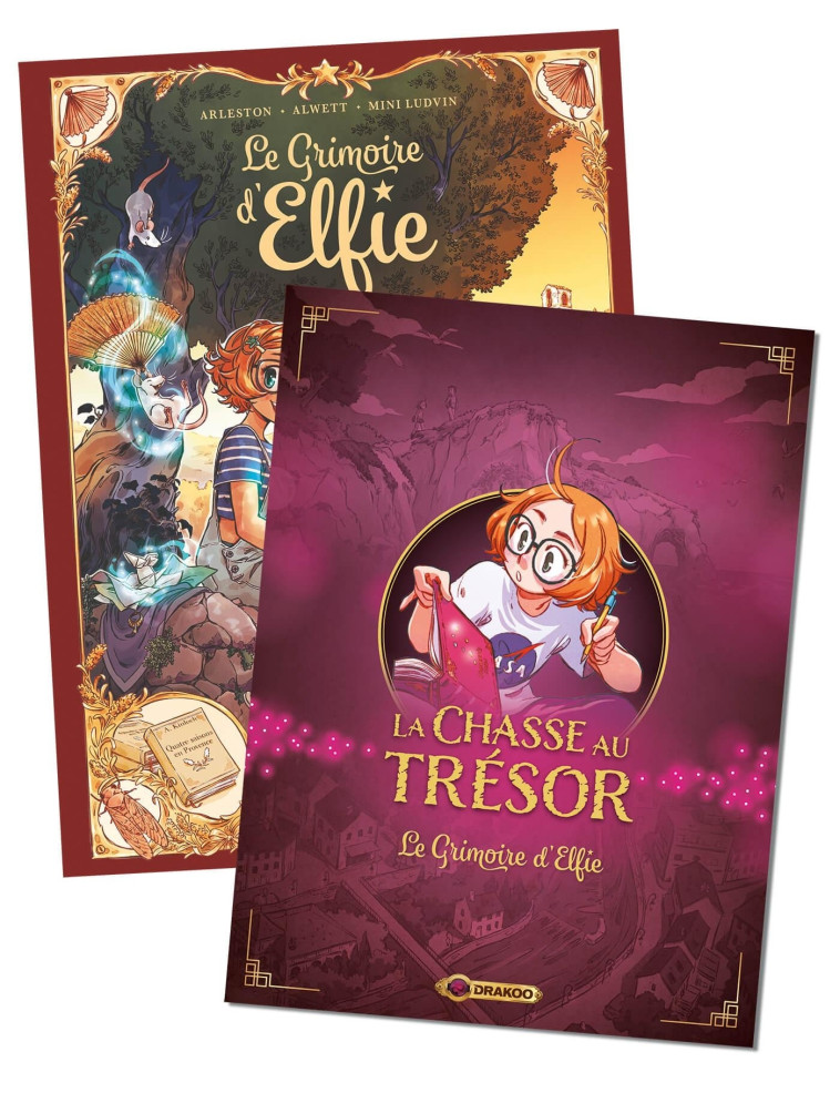 Le Grimoire d'Elfie - vol. 02 + chasse au trésor - Christophe Arleston - DRAKOO