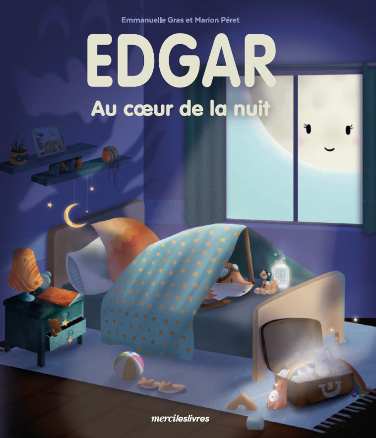 Edgar. Au coeur de la nuit  - Emmanuelle Gras - MERCILESLIVRES