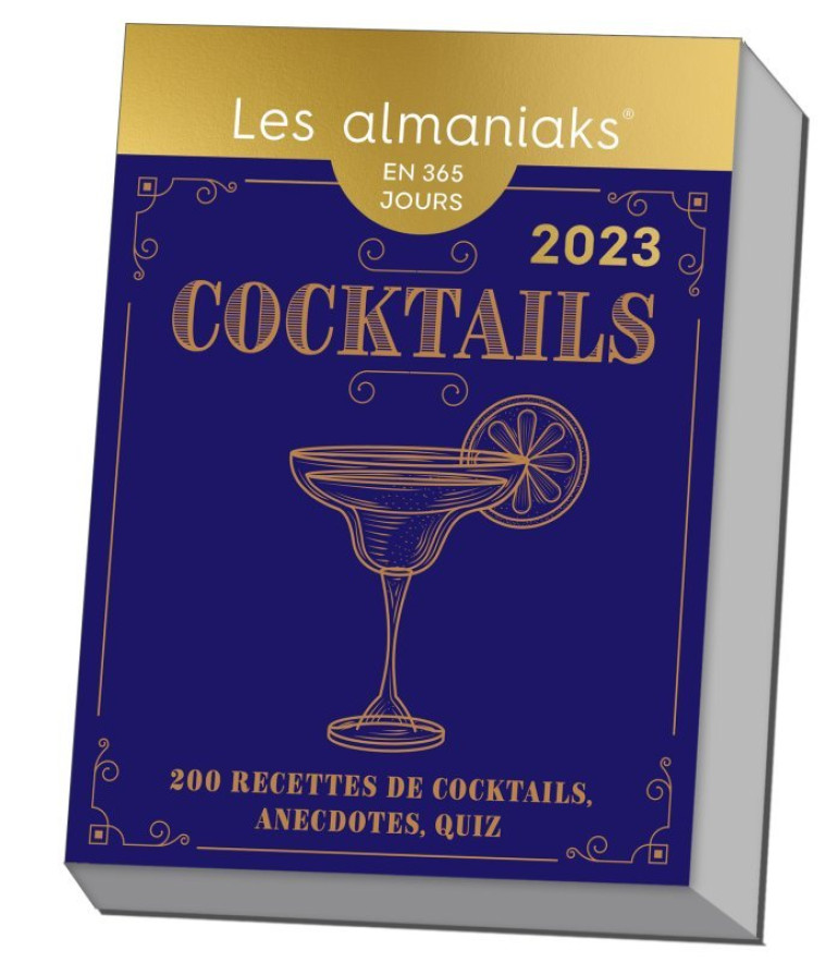 Calendrier Almaniak Cocktails 2023 : plus de 200 idées de cocktails ! - Rémi Massai - 365 PARIS