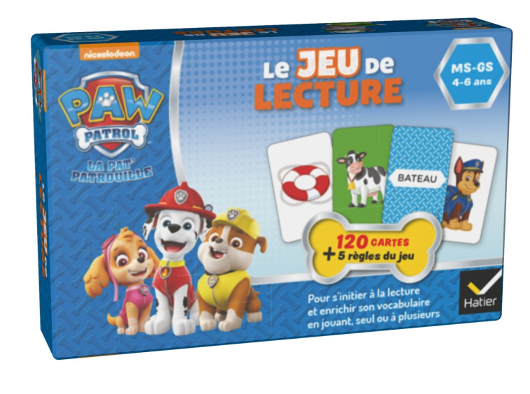 Le Jeu de lecture Pat'Patrouille MS-GS - Pascale Magni - HATIER