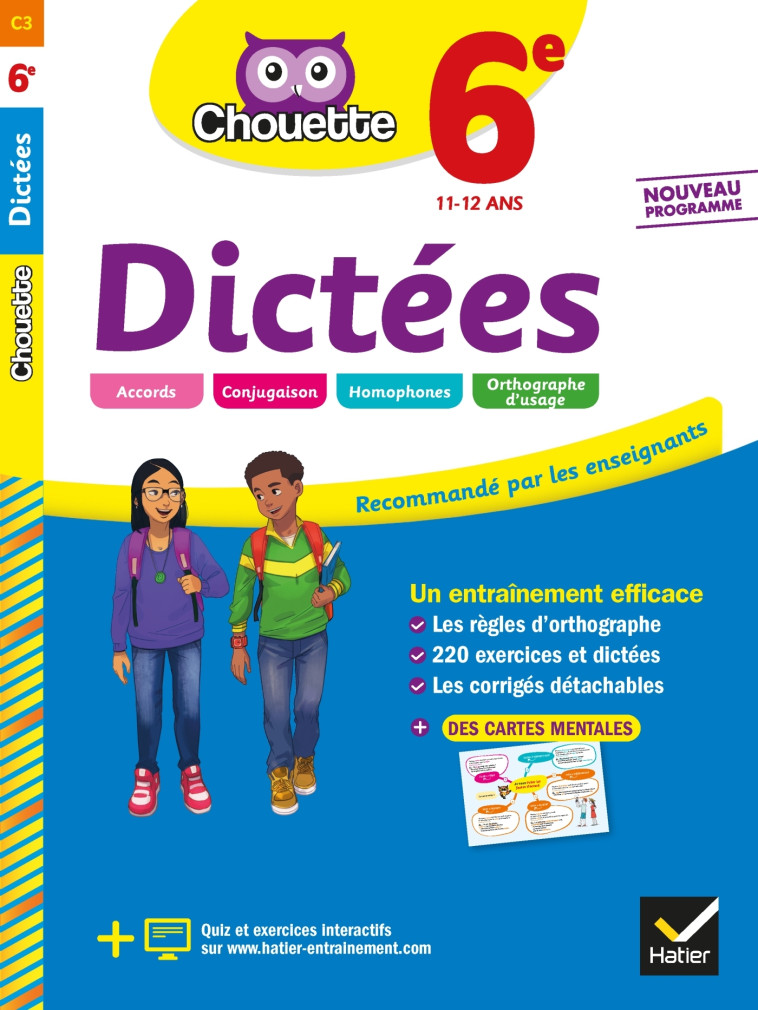 Dictées 6e - Fabienne Sauve - HATIER