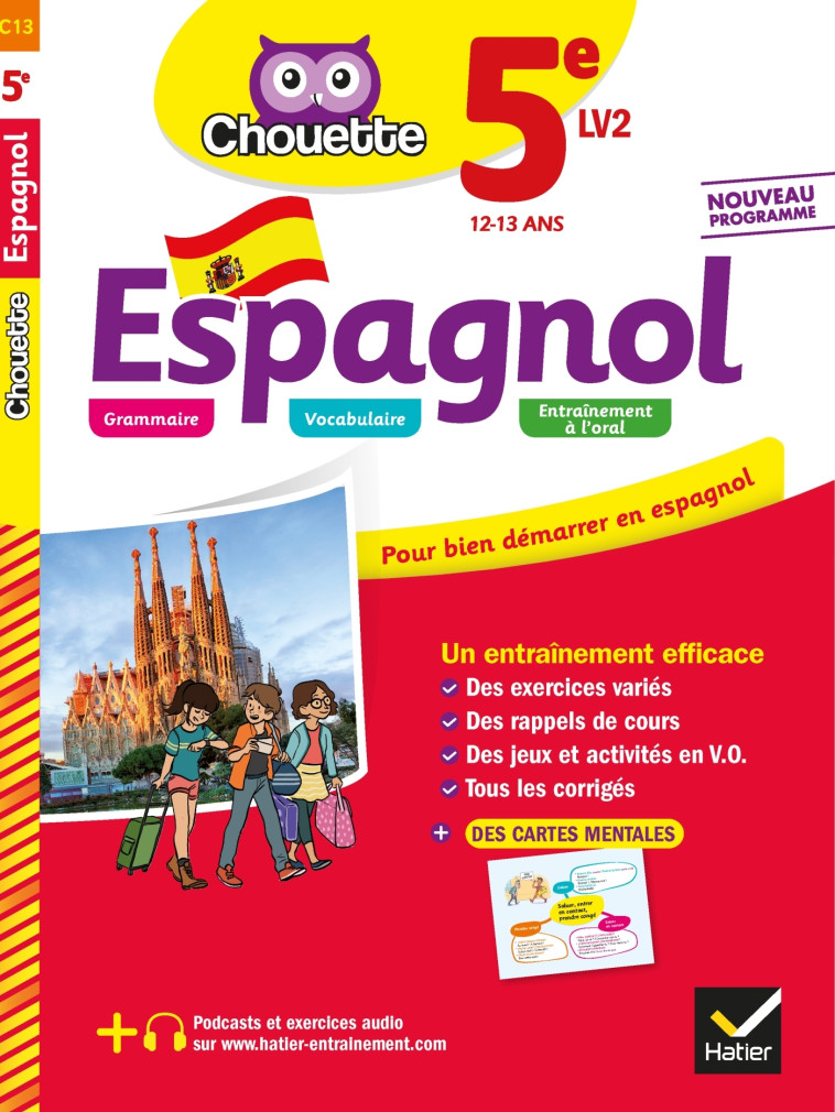 Espagnol 5e - LV2 (A1 vers A2) - Nathalie Gonzalez-Pollet - HATIER