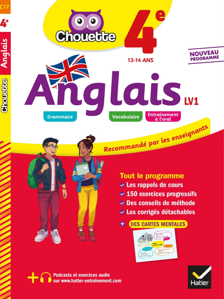 Anglais 4e - LV1 (A2, A2+) - Nicole Nemni-Nataf - HATIER