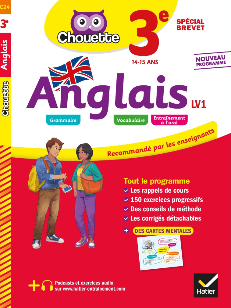 Anglais 3e - LV1 (A2+, B1) - Nicole Nemni-Nataf - HATIER