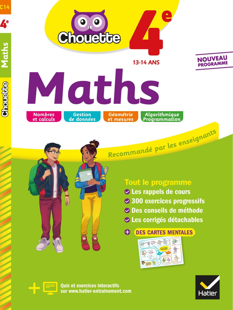 Maths 4e - Gérard Bonnefond - HATIER