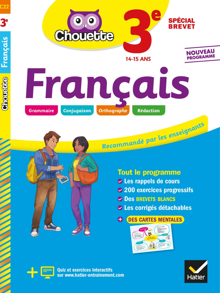 Français 3e Spécial brevet - Sandrine Girard - HATIER