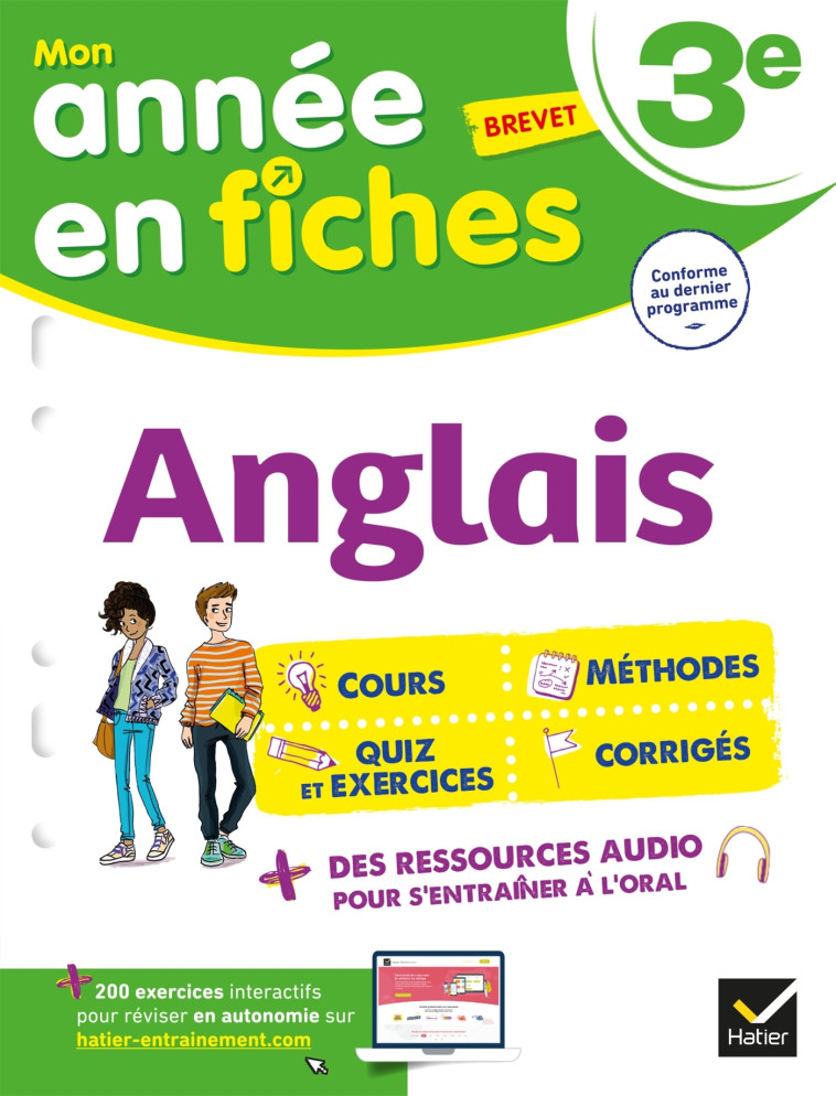 Anglais 3e (fiches de révision & exercices) - Nada Prévot - HATIER