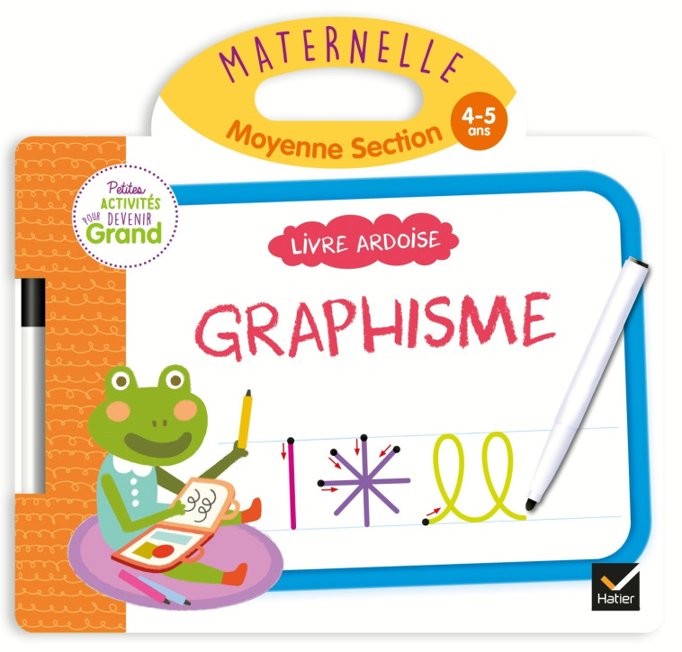 Livre ardoise Graphisme MS - Marie-Françoise Mornet - HATIER