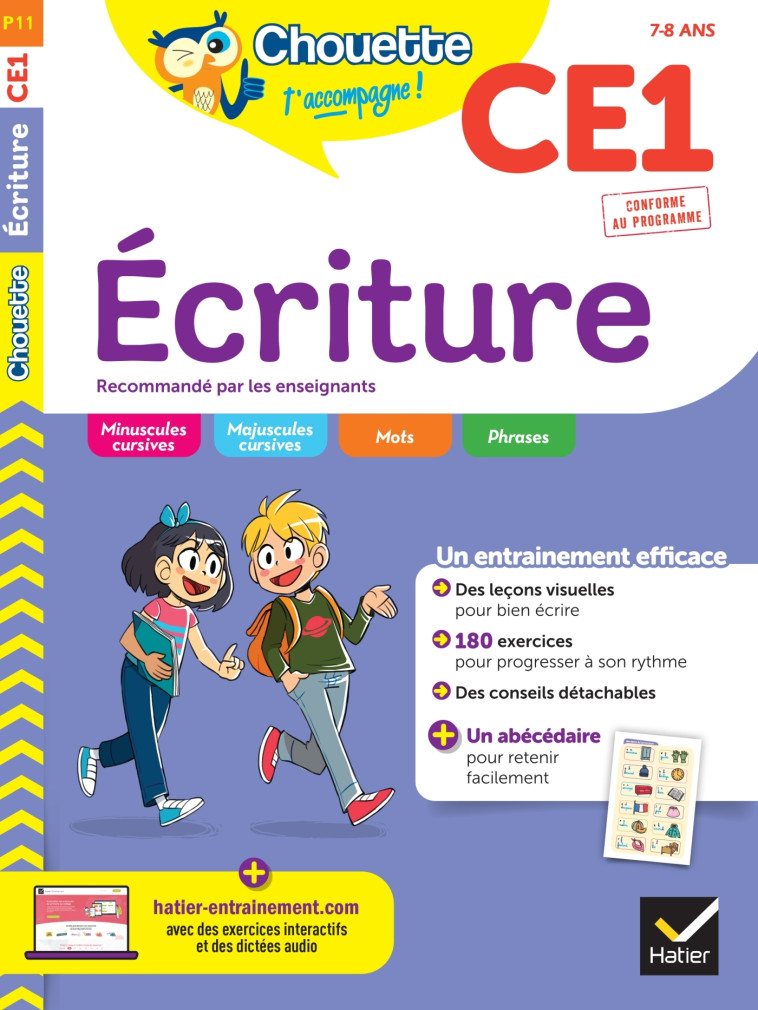 Chouette - Ecriture CE1 - Jean Guion - HATIER