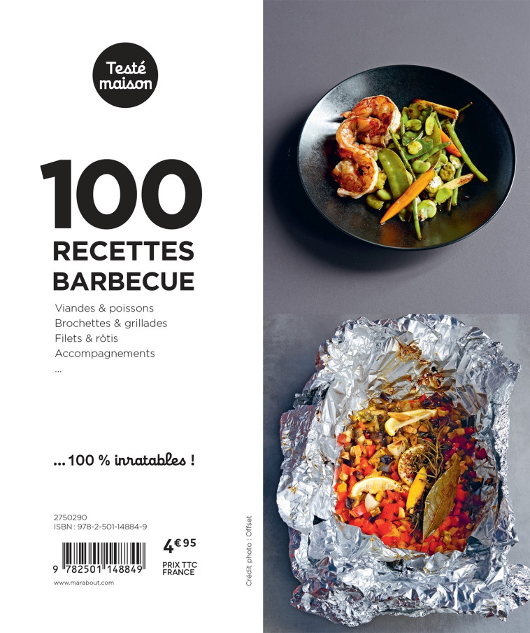 Les petits Marabout : 100 recettes barbecue - Stéphane Reynaud - MARABOUT