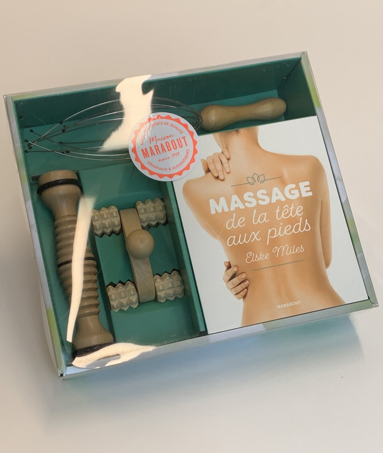 Coffret - Massage de la tête aux pieds -   - MARABOUT