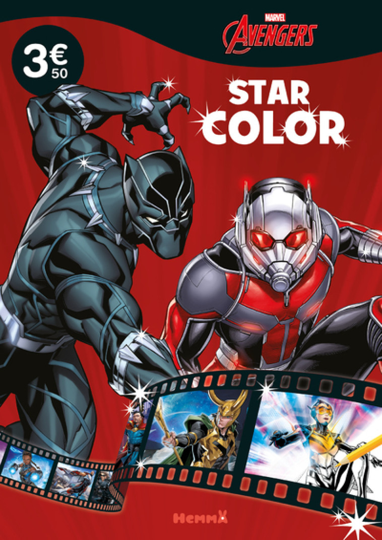 Marvel Avengers - Star Color (Black Panther et Ant-Man) -  Collectif - HEMMA