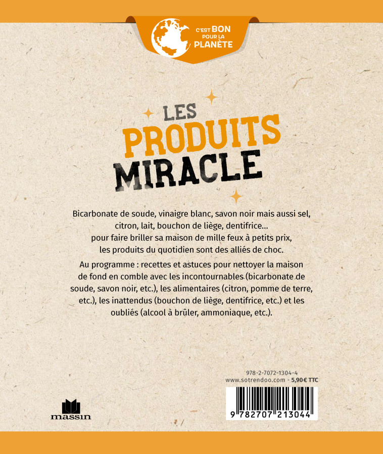 Les produits miracle (poche) - ISABELLE LOUET - CHARLES MASSIN