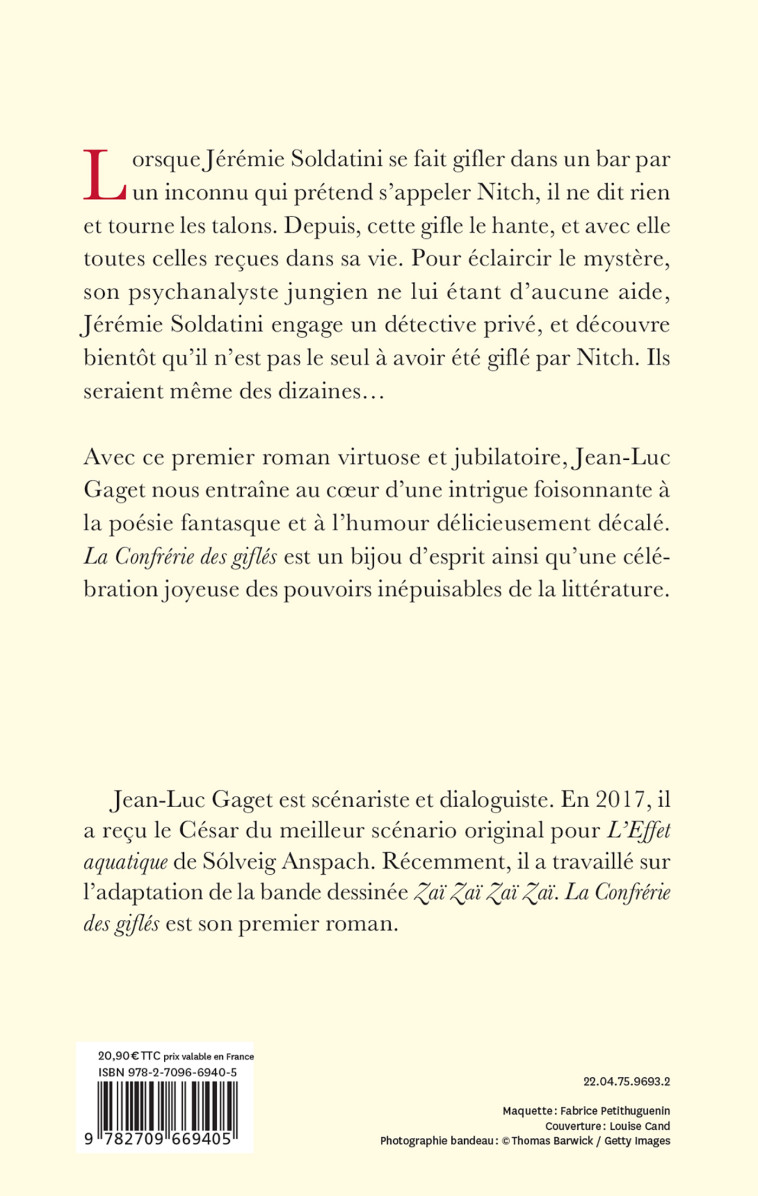 La Confrérie des giflés - Jean-Luc Gaget - LATTES