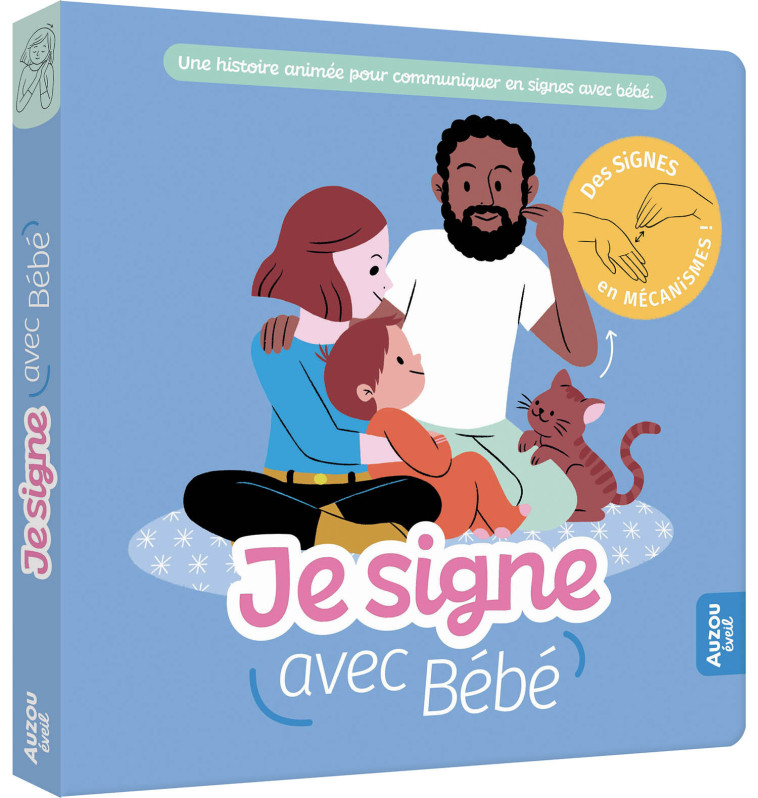 JE SIGNE AVEC BÉBÉ - Delphine Gilles Cotte - AUZOU