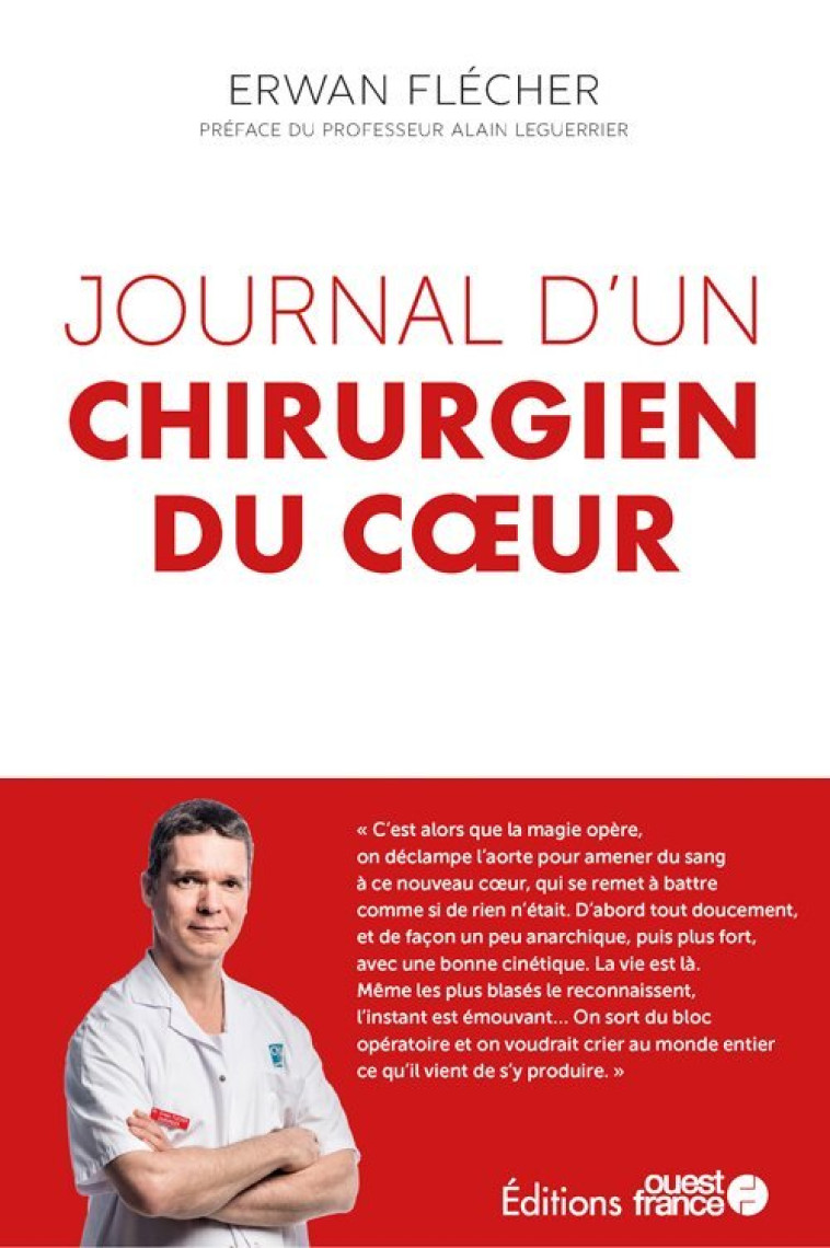 Journal d'un chirurgien du coeur - Erwan Flécher - OUEST FRANCE