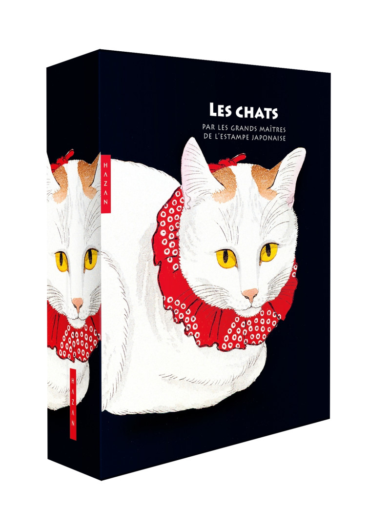 Les chats par les grands maîtres de l'estampe japonaise (coffret) - Jocelyn Bouquillard - HAZAN