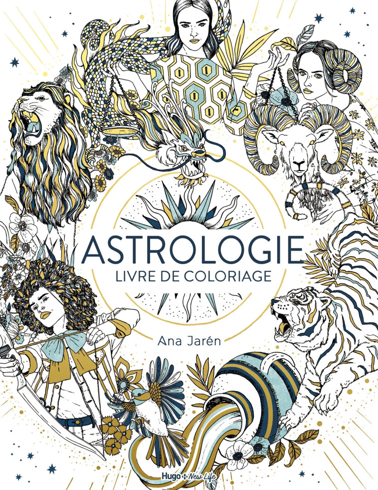 Astrologie - Coloriages -   - HUGO NEW LIFE