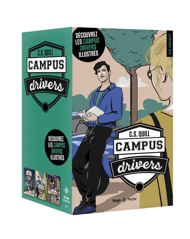 Campus drivers - Coffret Tomes 0X à 0X - C. S. Quill - HUGO POCHE