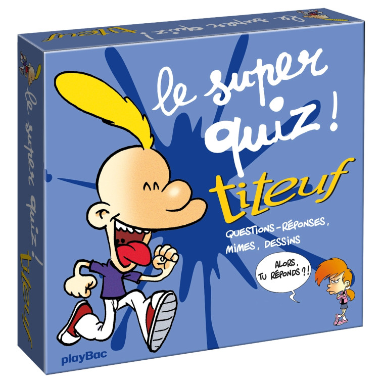 Boîte Quiz - Titeuf -  Playbac Éditions - PLAY BAC