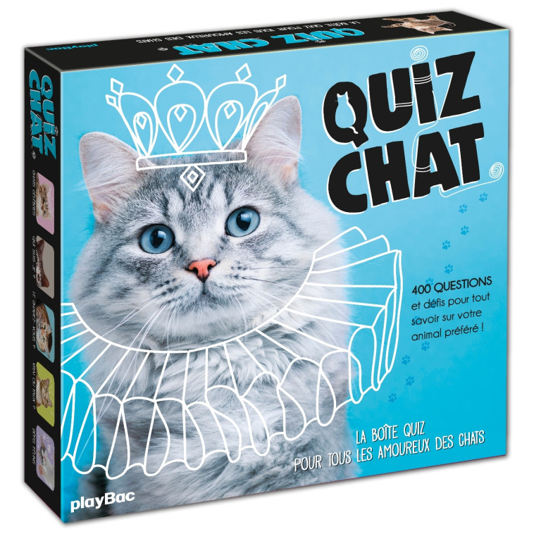 Boîte Quiz Chat - XXX - PLAY BAC