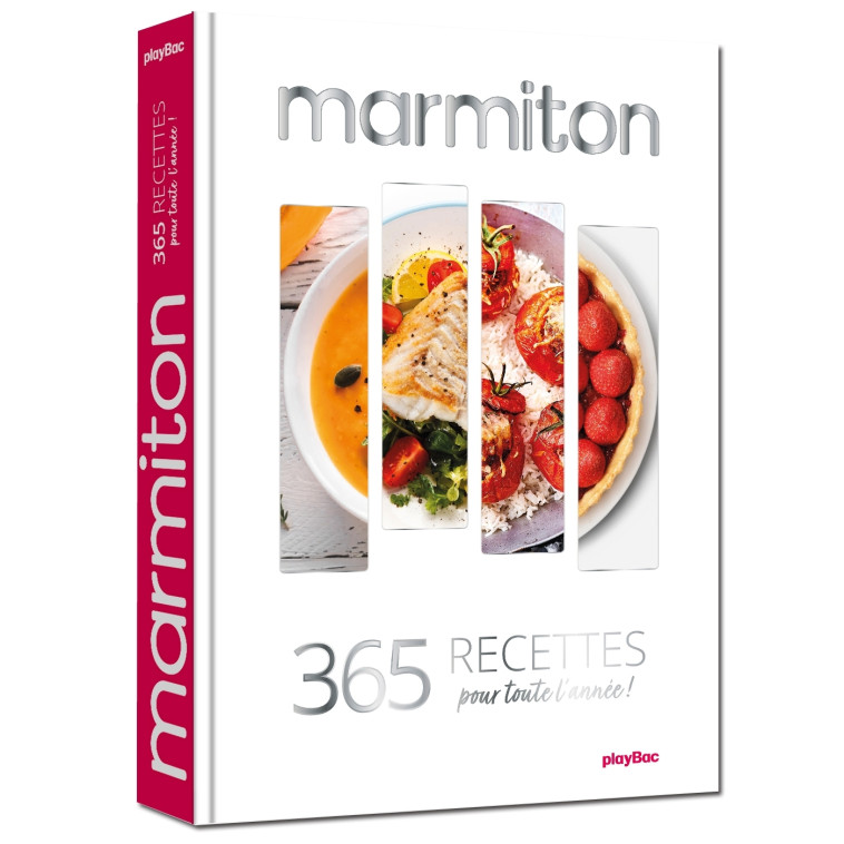 Marmiton : 365 recettes pour toute l'année - XXX - PLAY BAC