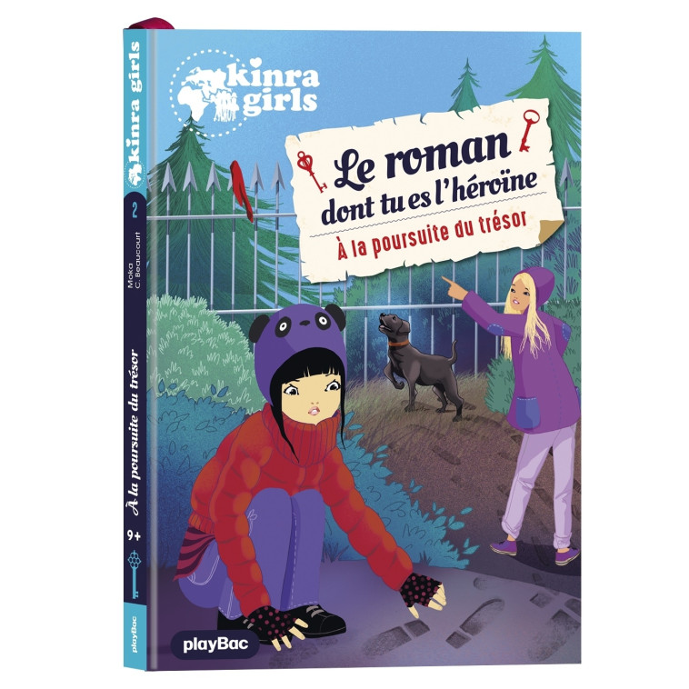 Kinra Girls - Le roman dont tu es l'héroïne - À la poursuite du trésor - Tome 2 - Cécile Beaucourt - PLAY BAC