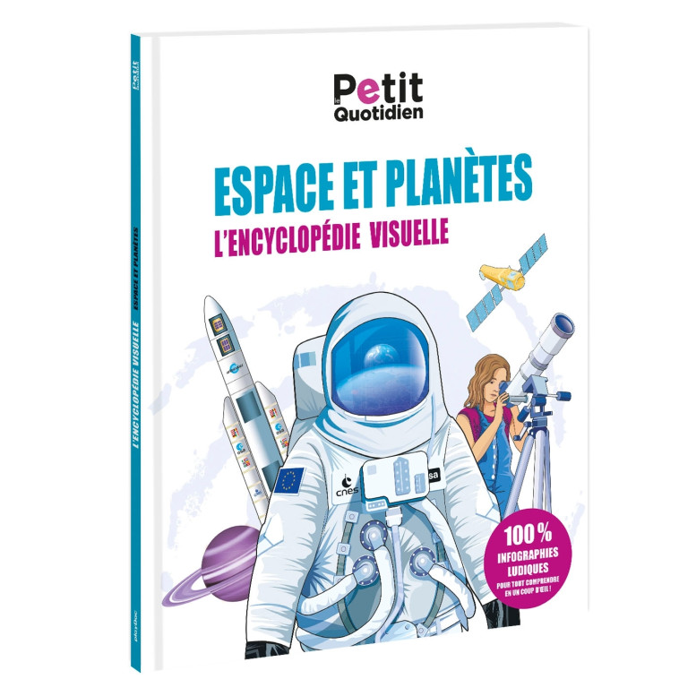 Le Petit Quotidien - L'encyclopédie visuelle - Espace et planètes -  Playbac Éditions - PLAY BAC