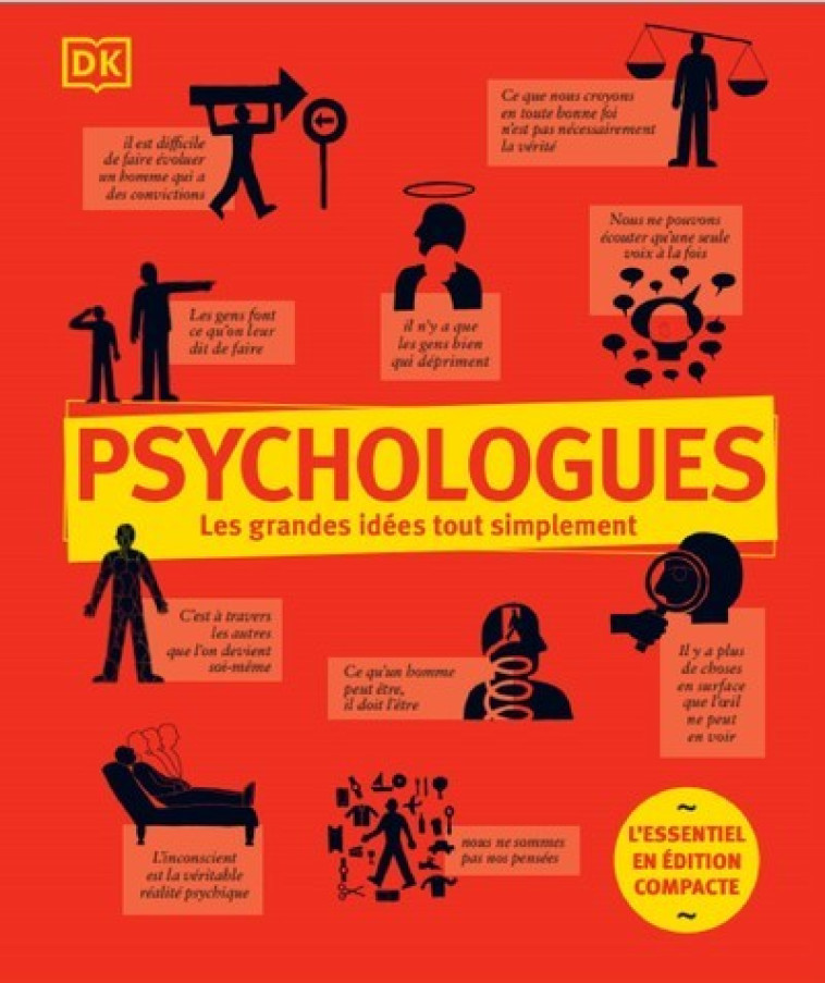 Psychologues - Les grandes idées tout simplement - Edition compacte -  Collectif - DORLING KINDERS