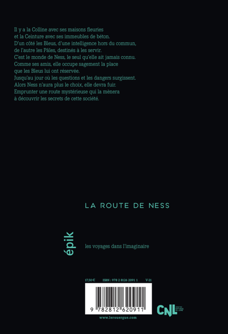 La route de Ness - Alice De poncheville - ROUERGUE