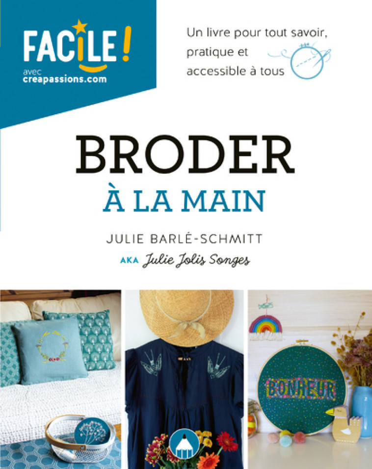 Broder à la main - Julie Jolis Songes - CREAPASSIONSCOM