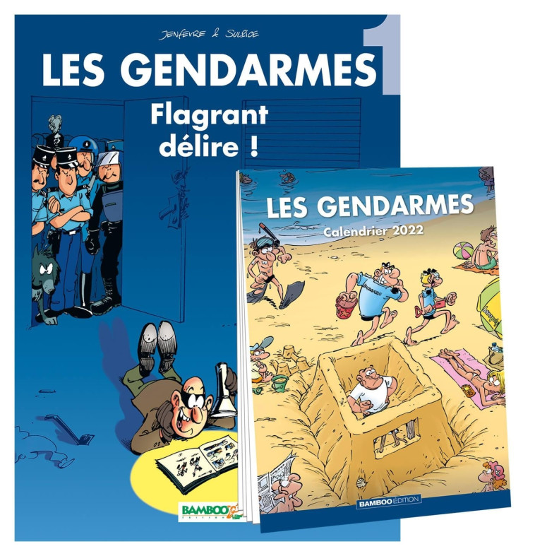 Les Gendarmes - tome 01 + Calendrier 2022 offert - Olivier Sulpice - BAMBOO