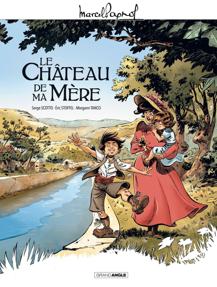 M. Pagnol en BD : Le Château de ma mère - histoire complète - jaquette - Serge SCOTTO - BAMBOO