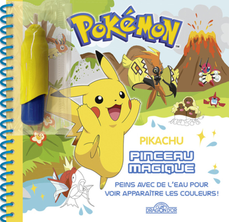 Pokémon - Pinceau magique - Pikachu -  The Pokémon Company - DRAGON D OR