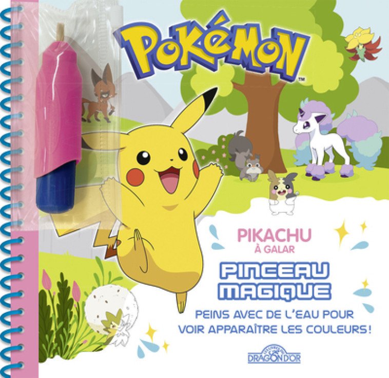 Pokémon - Pinceau magique - Pikachu à Galar -  The Pokémon Company - DRAGON D OR